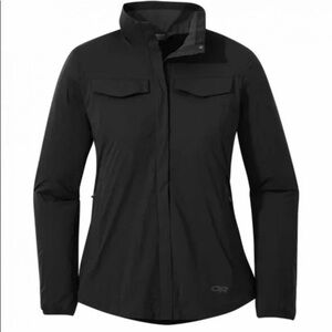 Outdoor Research Women’s Microlight Shirt Jacket Snap Button Top Long-Sleeve